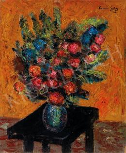  Román, György - Still-life of Flowers (1966)