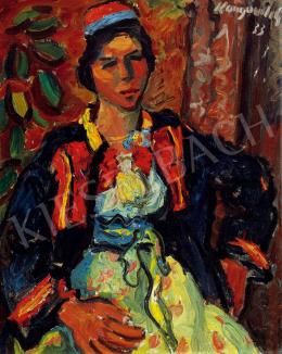 Konjović, Milan - Woman with Kerchief (1933)