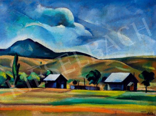  Csabai-Ékes, Lajos - Cloudy, Hilly Landscape | Spring Auction auction / 48 Lot