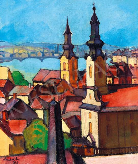 Lénárd, Imre - View to the Churches in Tabán | Spring Auction auction / 122 Lot