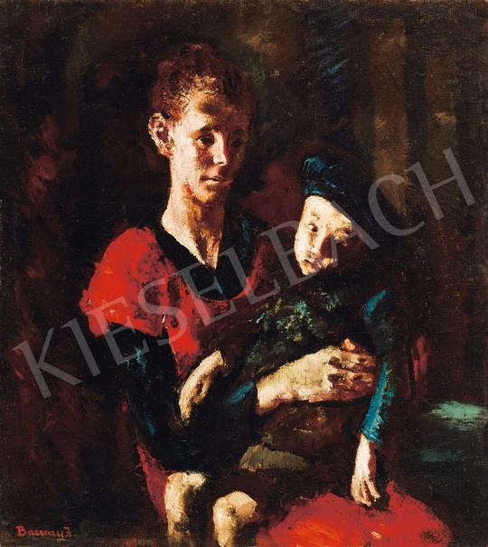  Barcsay Jenő - Anya és fia | 43. Aukció aukció / 157 tétel