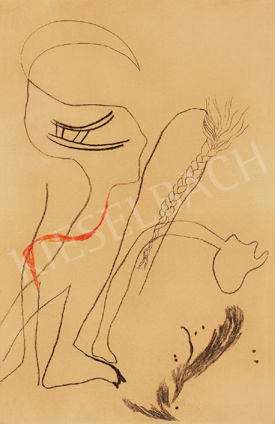 Vajda, Lajos - Composition with Braided Hair | Spring Auction auction / 177 Lot