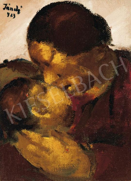  Jándi Dávid - Anya gyermekével | 43. Aukció aukció / 185 tétel