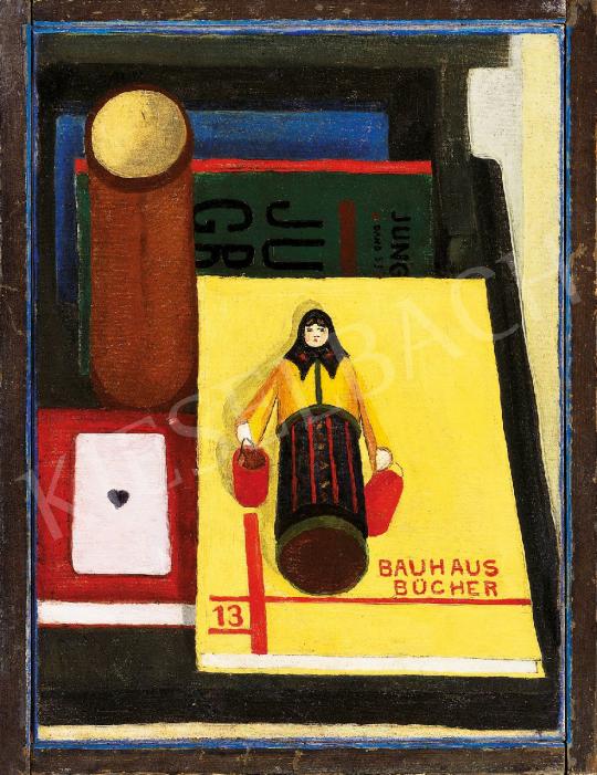Dési Huber István - Csendélet Bauhaus könyvvel | 43. Aukció aukció / 199 tétel