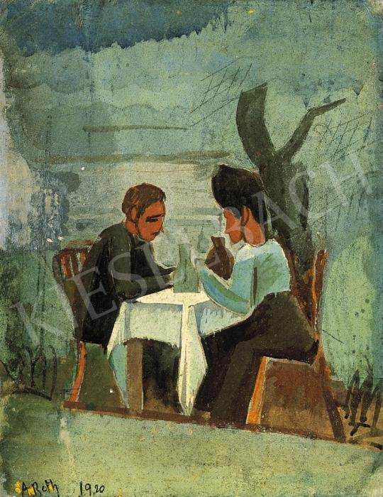  Réth, Alfréd - In the garden-restaurant | 16th Auction auction / 78 Lot