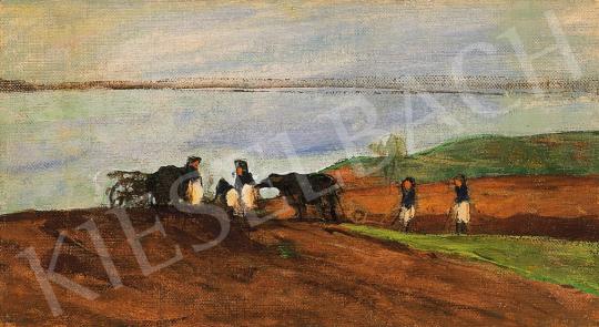 Körösfői Kriesch, Aladár - On the bank of the lake | 16th Auction auction / 79 Lot