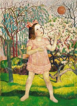 Hegedűs, Endre - Girl with a ball 
