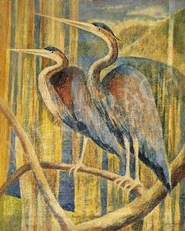 Hegedűs, Endre - Herons, 1943 