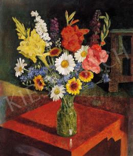 Hegedűs, Endre - Still-life of flowers, 1943 