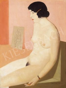  Kontuly, Béla - Nude in the studio, 1934 | 16th Auction auction / 135 Lot