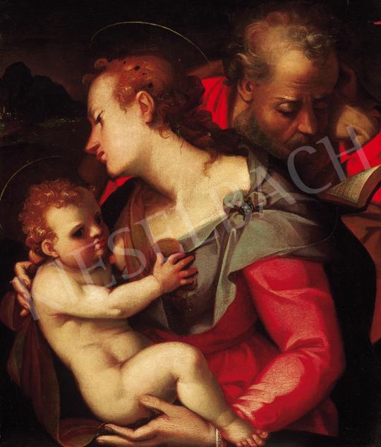 Ismeretlen olasz festő, 16. század - Szent Család | 16. Aukció aukció / 147 tétel