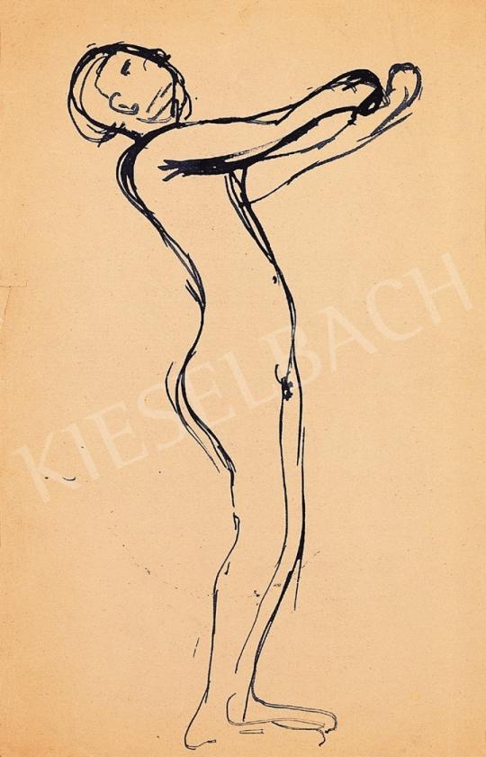 Tihanyi, Lajos, - Boy nude | 16th Auction auction / 160 Lot