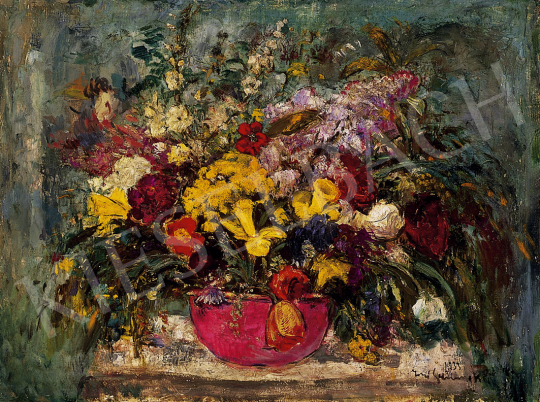 Iványi Grünwald, Béla - Bunch of flower in spring | 12th Auction auction / 35 Lot