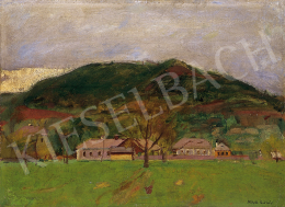 Mikola, András - Spring hillside 