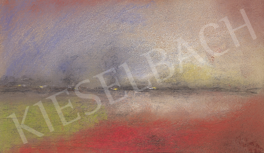Rippl-Rónai, József - Landscape of twilight | 12th Auction auction / 118 Lot