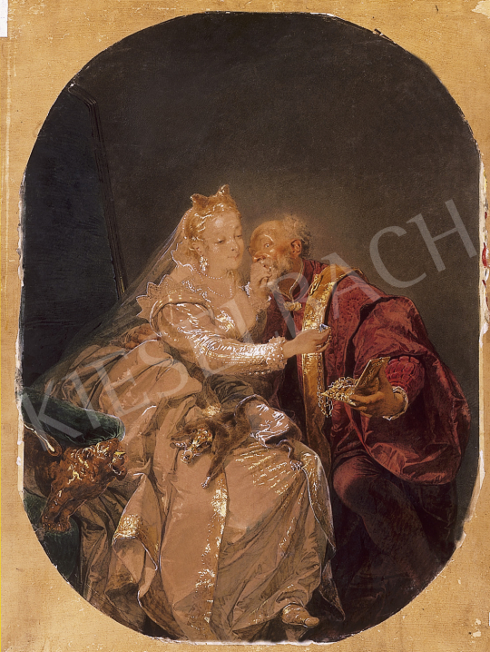  Zichy, Mihály - Courting | 12th Auction auction / 182 Lot