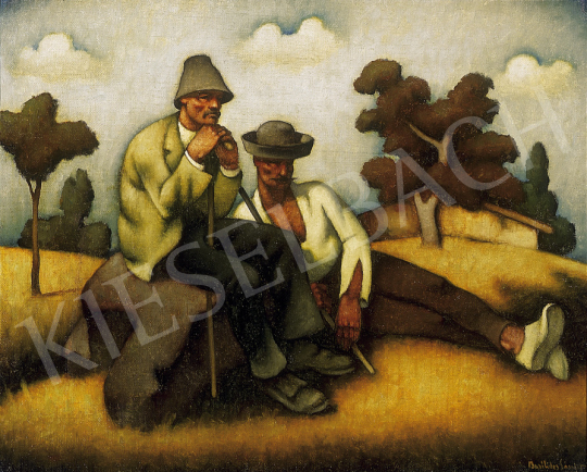  Basilides, Sándor - Peasants  relaxing | 12th Auction auction / 184 Lot
