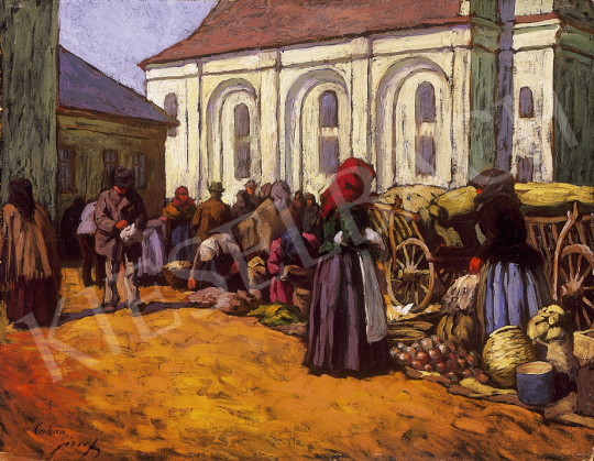 Pechán, József - Market | 12th Auction auction / 195 Lot