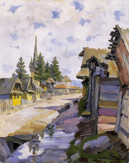 P. Kováts, Ferenc - Street of Felsőbánya 