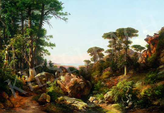 Ifj. Markó, Károly jr. - Forest of Corsica | 12th Auction auction / 213 Lot