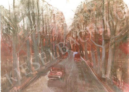 Pogány, Géza - Winding Road painting