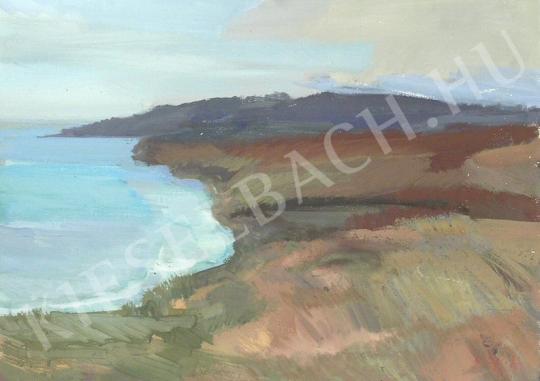  Somogyi, János - Hilly Beach painting