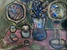 Tóth-Vissó, Árpád - Still-Life with Pipe 