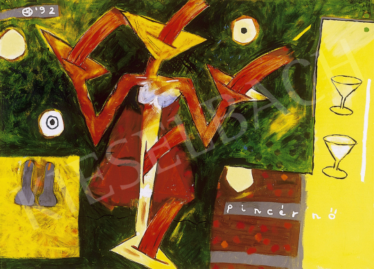  Wahorn, András - Waitress | 12th Auction auction / 250 Lot