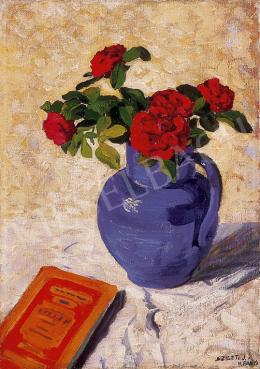 Szigeti, Jenő - Still-life with book 