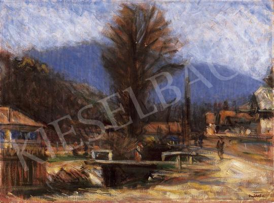 Mikola, András - Brook of Nagybánya with a bridge | 11th Auction auction / 78 Lot