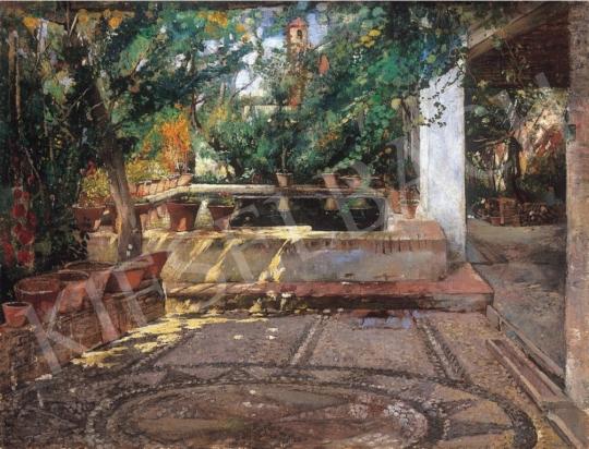  Tornai, Gyula - Shady terrace | 11th Auction auction / 87 Lot