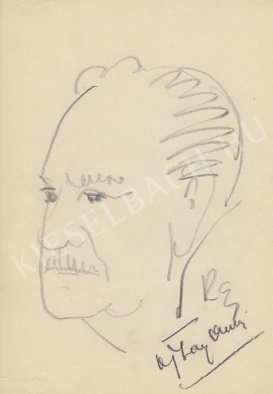  Rózsahegyi, György - Portrait of Andor Ajtay Actor, Director painting