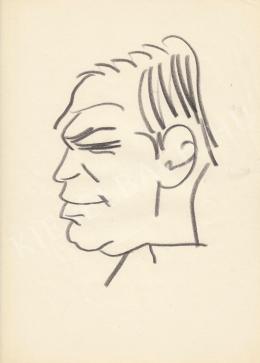  Rózsahegyi, György - Portrait of Gyula Bodrogi Actor, Director 