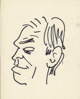  Rózsahegyi, György - Portrait of Gyula Bodrogi Actor, Director 