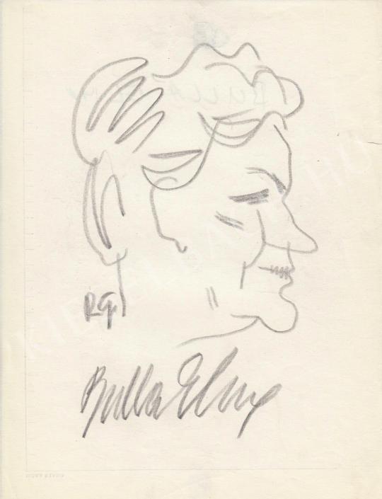For sale  Rózsahegyi, György - Portrait of Emma Bulla Actress 's painting