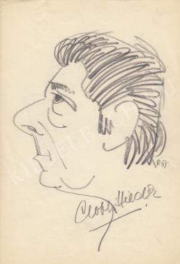  Rózsahegyi, György - Portrait of Hilda Gobbi Actress 
