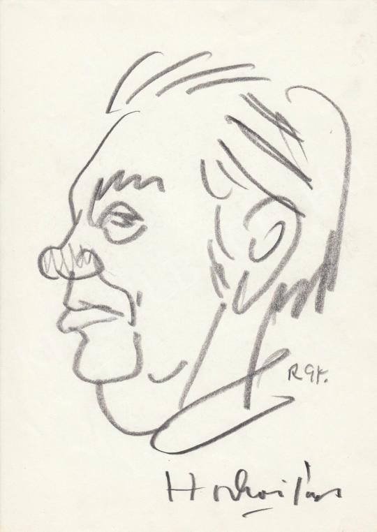 For sale  Rózsahegyi, György - Portrait of János Horkai Actor 's painting