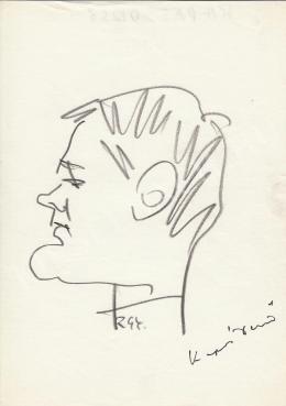  Rózsahegyi György - Kapás Dezső rendező portréja (1970-80-as évek)