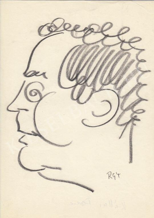 For sale  Rózsahegyi, György - Portrait of Ferenc Kállai Actor, Director 's painting