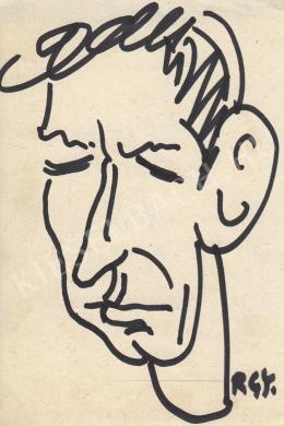  Rózsahegyi, György - Portrait of György Kálmán Actor 