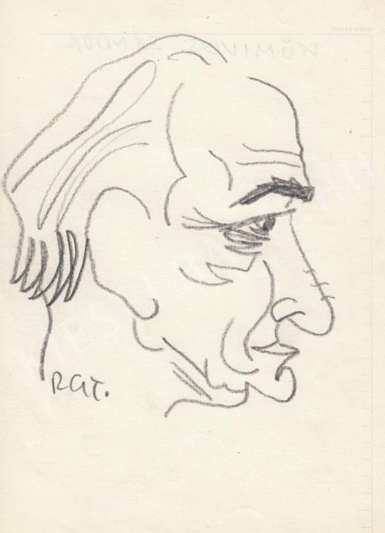 For sale  Rózsahegyi, György - Portrait of Sándor Kőmíves Actor 's painting