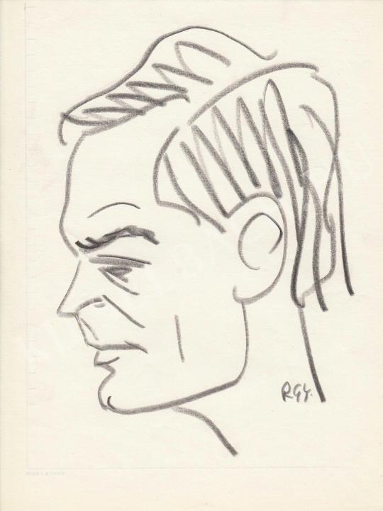 For sale  Rózsahegyi, György - Portrait of Zoltán Latinovits Actor 's painting