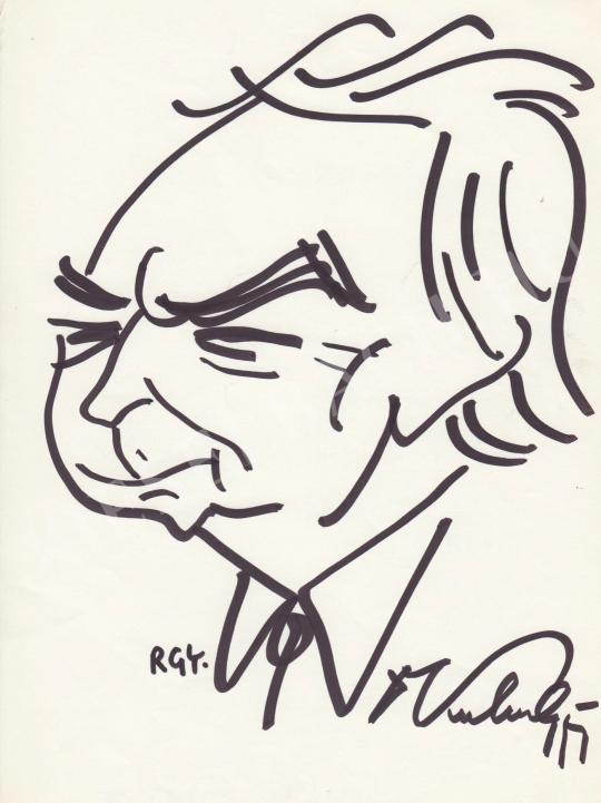 For sale  Rózsahegyi, György - Portrait of György Kulin Astronomer 's painting