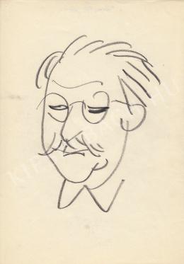  Rózsahegyi, György - Portrait of Pál Pátzay Sculptor (1970s)