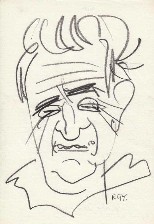 For sale  Rózsahegyi, György - Portrait of Iván Szabó Sculptor 's painting