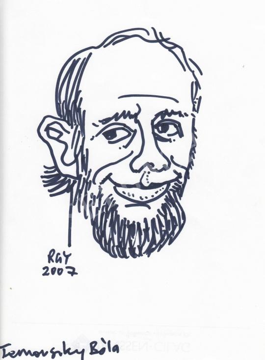 Eladó  Rózsahegyi György - Ternovszky Béla rajzfilmkészítő portréja festménye