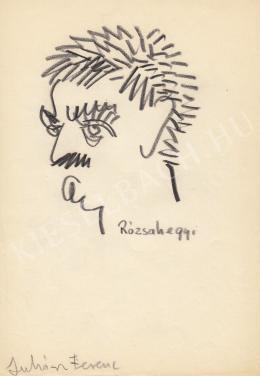  Rózsahegyi, György - Portrait of Ferenc Juhász Poet 