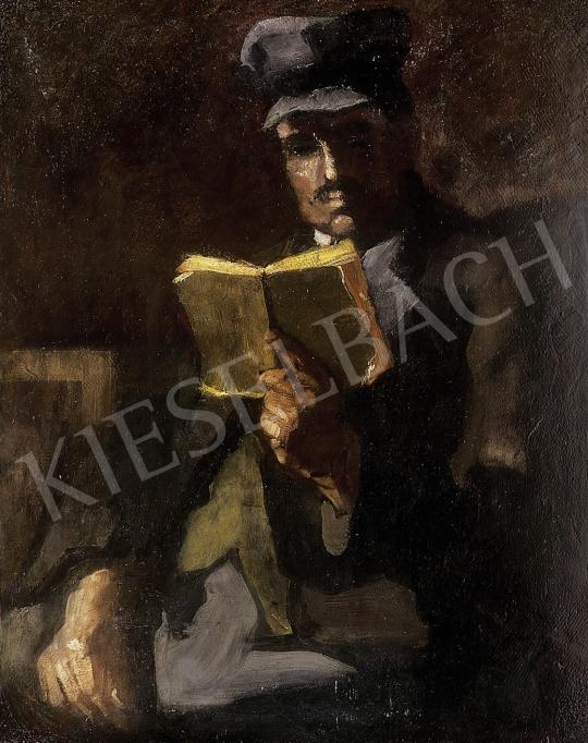  Farkas, István - Man, reading | 11th Auction auction / 150 Lot