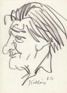  Rózsahegyi, György - Portrait of János Kodolányi Writer (c. 1965)