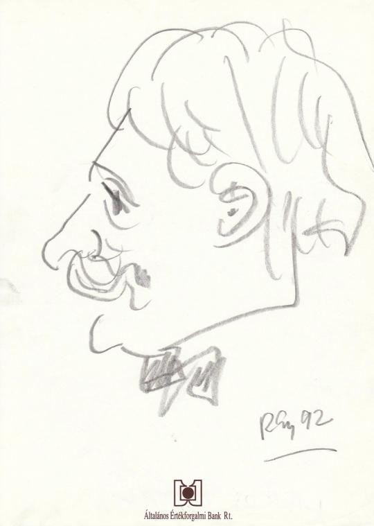  Rózsahegyi, György - Portrait of Zoltán Lakos painting